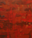 Oil painting, red,maroon, grey, modern, art, abstract, decorative, Richard Nielsen,